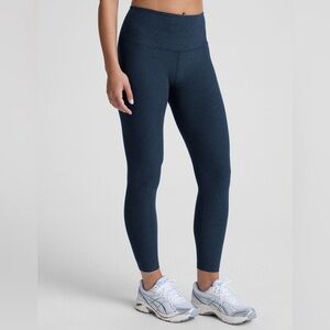 Beyond Yoga Spacedye Caught in the MIDI High Waisted Leggings Nocturnal Navy